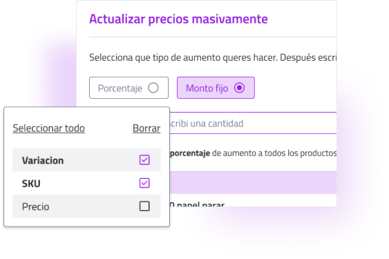 Stock unificado entre canales
